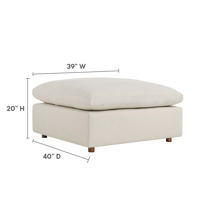 Commix Down Filled Overstuffed Sectional Sofa and Ottoman Set - view 50