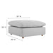 Commix Down Filled Overstuffed Sectional Sofa and Ottoman Set - view 65