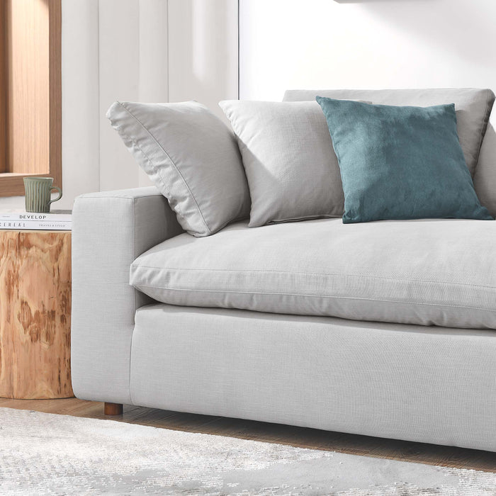 Commix Down Filled Overstuffed Sectional Sofa and Ottoman Set - view 67