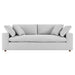 Commix Down Filled Overstuffed Sectional Sofa and Ottoman Set - view 73