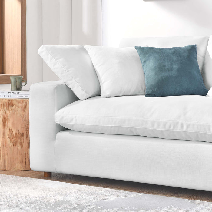 Commix Down Filled Overstuffed Sectional Sofa and Ottoman Set - view 82
