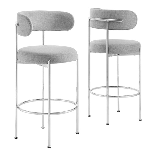 Modway Albie Fabric Bar Stools - Set of 2 - Product Image 21