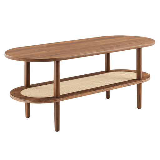 Modway Torus Oval Coffee Table Living Room Furniture - View 15