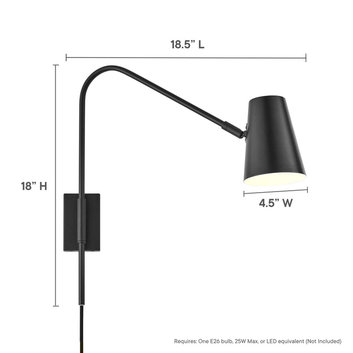 Faye Metal Wall Sconce - in lifestyle setting