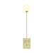 Riva White Globe Wall Sconce - view 16