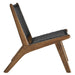 Modway Saoirse Woven Rope Wood Accent Lounge Chair Living Room Furniture - View 23