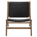 Modway Saoirse Woven Rope Wood Accent Lounge Chair Living Room Furniture - View 25