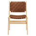 Modway Saoirse Faux Leather Wood Dining Side Chair - Set of 2 - View 9