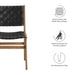 Modway Saoirse Faux Leather Wood Dining Side Chair - Set of 2 - View 12
