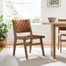Modway Saoirse Faux Leather Wood Dining Side Chair - Set of 2 - View 24