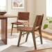 Modway Saoirse Faux Leather Wood Dining Side Chair - Set of 2 - View 21
