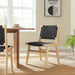 Modway Saoirse Woven Rope Wood Dining Side Chair - Set of 2 - Close-Up