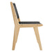 Modway Saoirse Woven Rope Wood Dining Side Chair - Set of 2 - Features