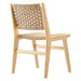 Modway Saoirse Woven Rope Wood Dining Side Chair - Set of 2 - View 18