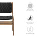 Modway Saoirse Woven Rope Wood Dining Side Chair - Set of 2 - View 22