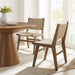 Modway Saoirse Woven Rope Wood Dining Side Chair - Set of 2 - View 35
