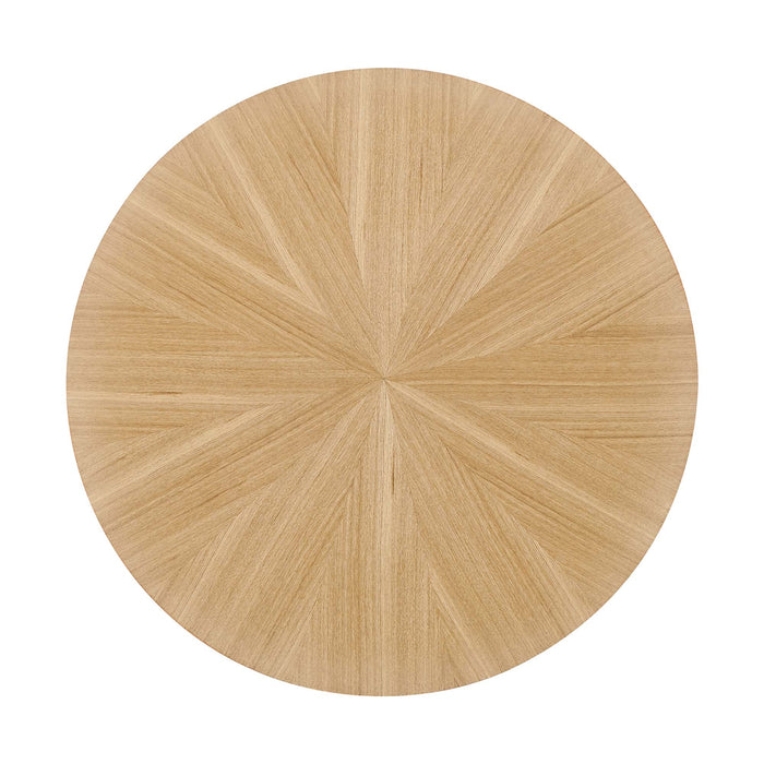 Crossroads 24” Round Wood Side Table by Modway