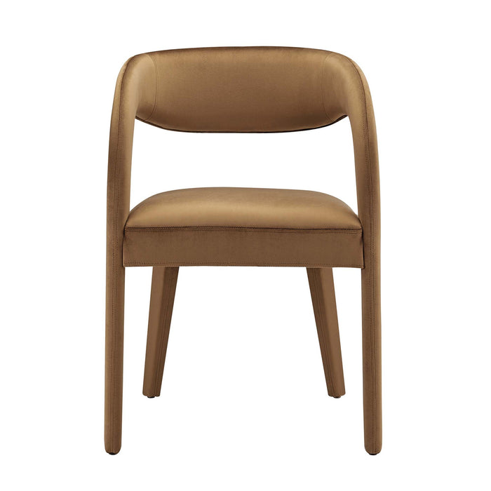 Pinnacle Performance Velvet Dining Chair Set of 2