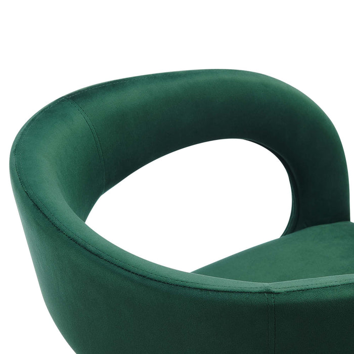 Pinnacle Performance Velvet Dining Chair Set of 2