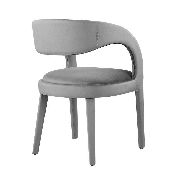 Pinnacle Performance Velvet Dining Chair Set of 2