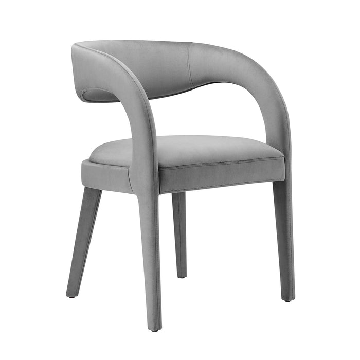 Pinnacle Performance Velvet Dining Chair Set of 2