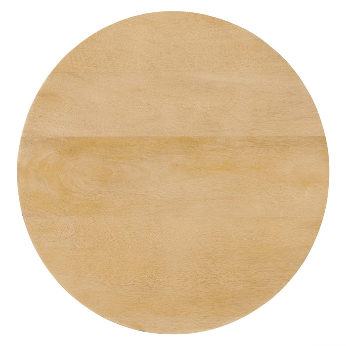 Lina Round Wood Coffee Table