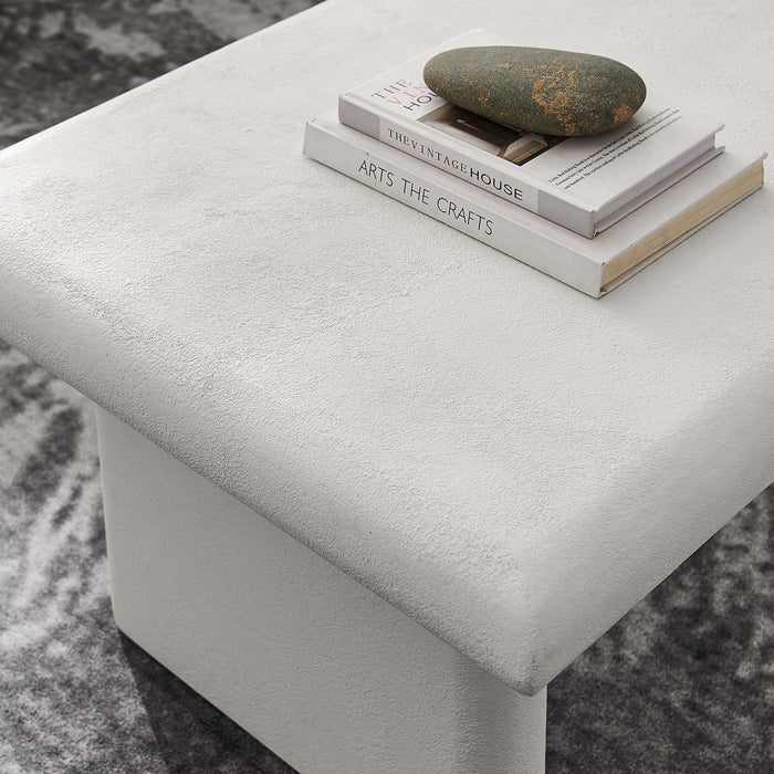 Modway Relic Concrete Textured Coffee Table Living Room Furniture - View 13