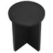 Modway Silas Round Wood Side Table Living Room Furniture - Dimensions