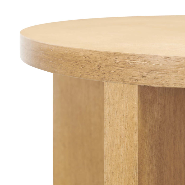 Modway Silas Round Wood Side Table Living Room Furniture - View 14