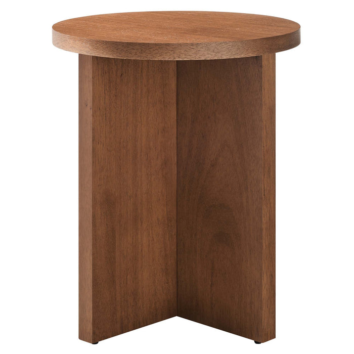 Modway Silas Round Wood Side Table Living Room Furniture - View 23