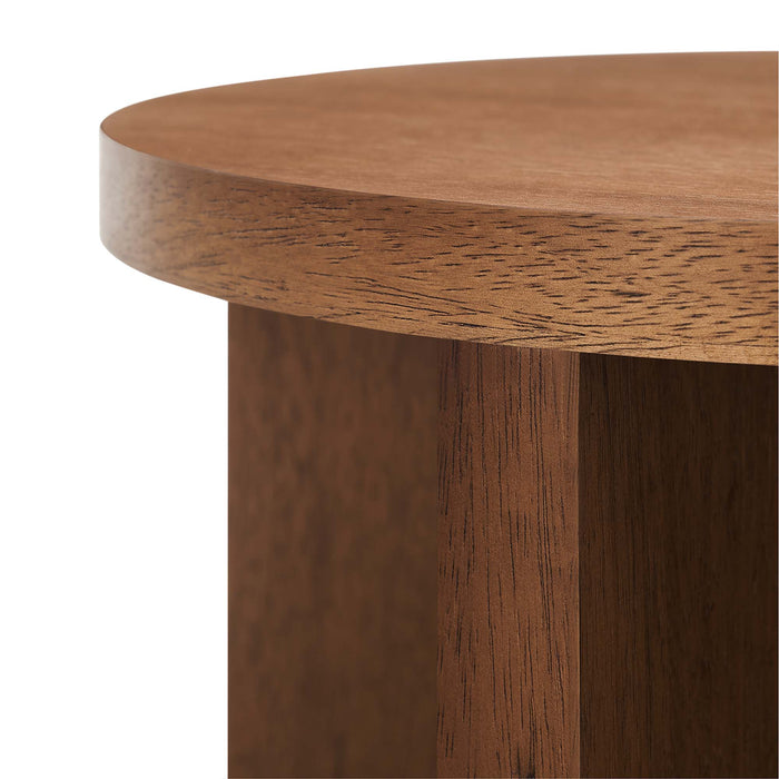 Modway Silas Round Wood Side Table Living Room Furniture - View 21