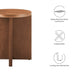 Modway Silas Round Wood Side Table Living Room Furniture - View 16