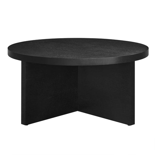 Modway Silas Round Wood Coffee Table Living Room Furniture - View 22