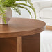 Modway Silas Round Wood Coffee Table Living Room Furniture - View 18