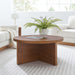 Modway Silas Round Wood Coffee Table Living Room Furniture - View 15