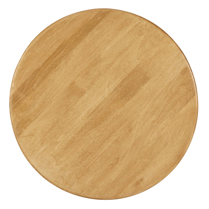 Modway Rivian Round 34" Coffee Table Living Room Furniture - Dimensions