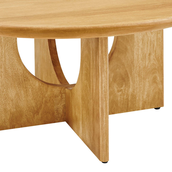 Modway Rivian Round 34" Coffee Table Living Room Furniture - Features