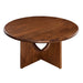 Modway Rivian Round 34" Coffee Table Living Room Furniture - View 17