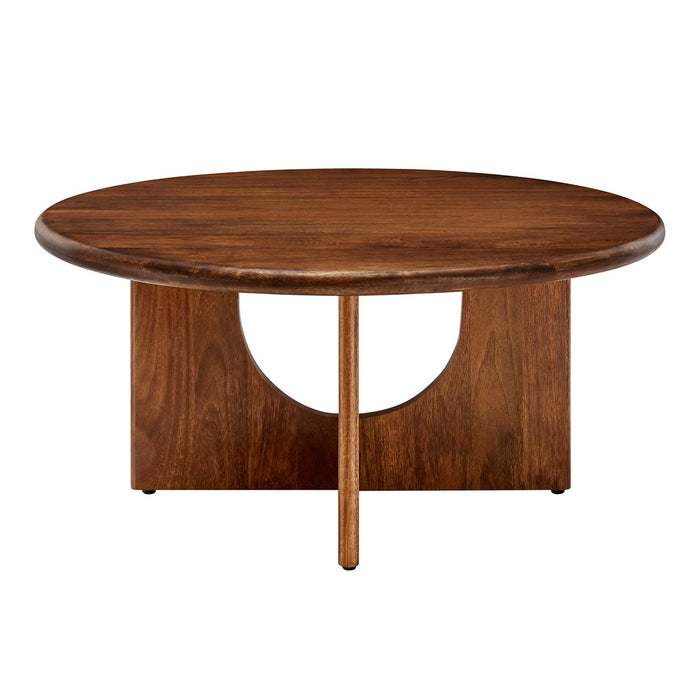 Modway Rivian Round 34" Coffee Table Living Room Furniture - View 13