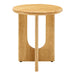Modway Rivian Round Side Table Living Room Furniture - Lifestyle View