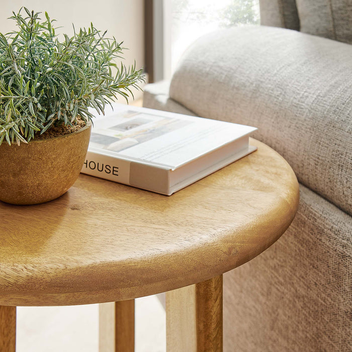 Modway Rivian Round Side Table Living Room Furniture - Close-Up