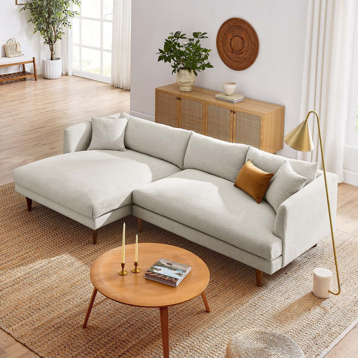 Zoya Down-Filled Sectional Sofa: Luxurious Comfort and Style for Modern Living Rooms and Family Spaces