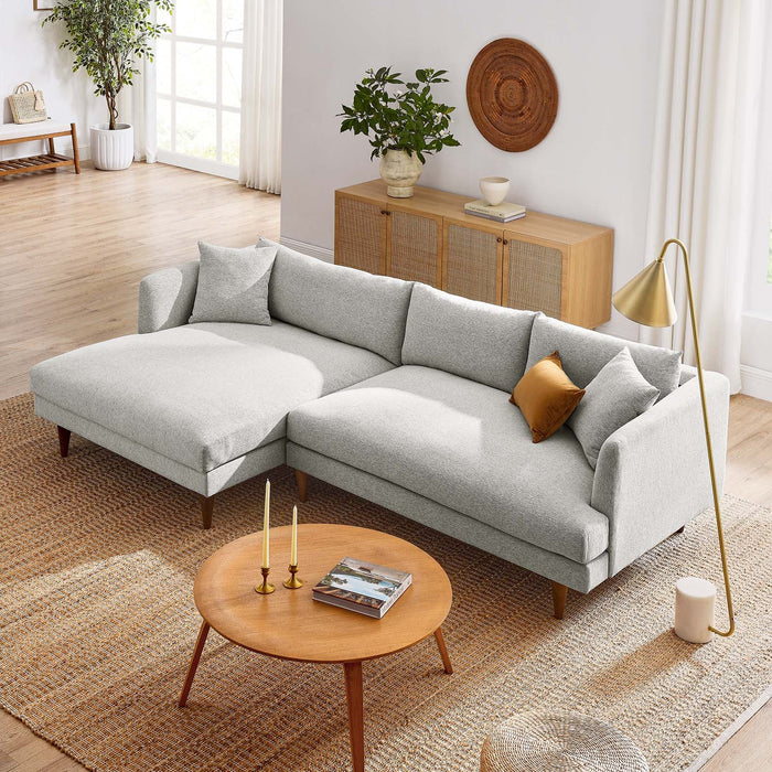 Zoya Down-Filled Sectional Sofa: Luxurious Comfort and Style for Modern Living Rooms and Family Spaces