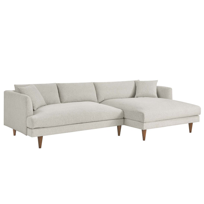 Zoya Down-Filled Sectional Sofa: Luxurious Comfort and Style for Modern Living Rooms and Family Spaces
