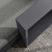 Tahoe Outdoor Patio Powder-Coated Aluminum Modular Right-Facing Chaise Lounge Gray Charcoal