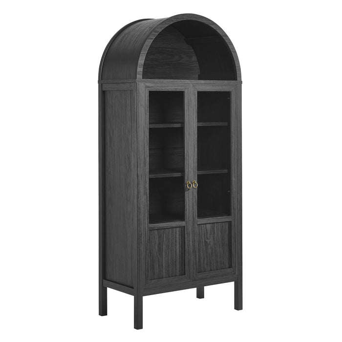 Modway Tessa Tall Arched Storage Display Cabinet - View 28