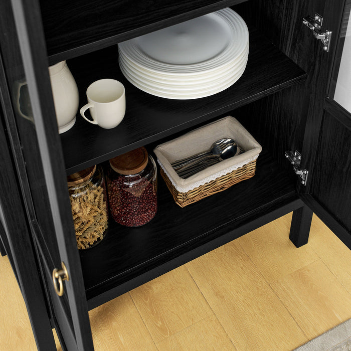 Modway Tessa Tall Arched Storage Display Cabinet - Lifestyle View