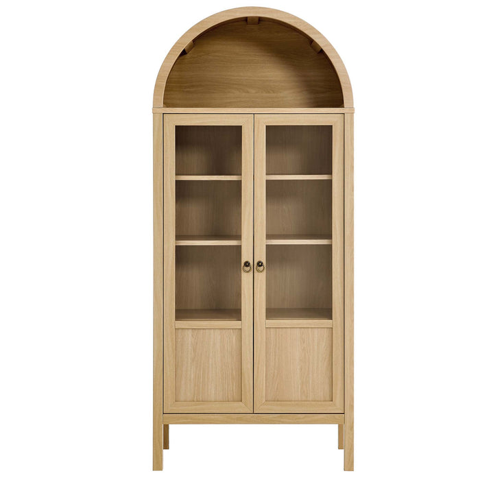 Modway Tessa Tall Arched Storage Display Cabinet - View 15