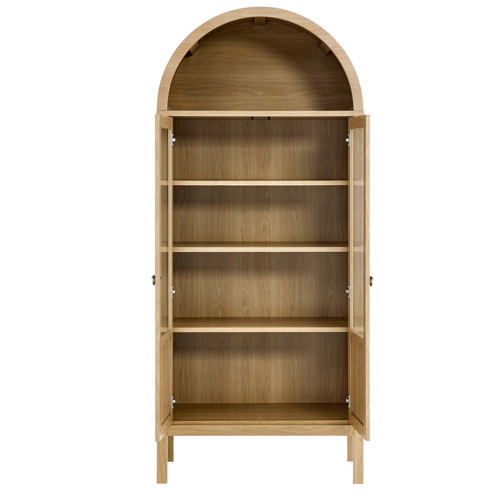 Modway Tessa Tall Arched Storage Display Cabinet - View 16