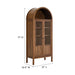 Modway Tessa Tall Arched Storage Display Cabinet - View 21